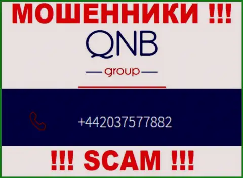 QNB Group - это АФЕРИСТЫ, накупили номеров телефонов и теперь раскручивают доверчивых людей на средства