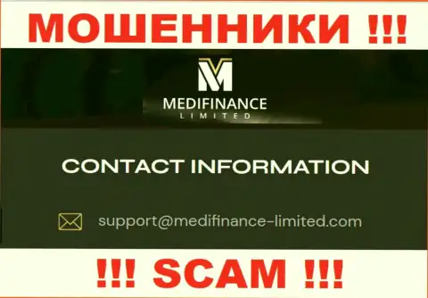 E-mail ворюг MediFinance Limited - сведения с веб-сервиса компании