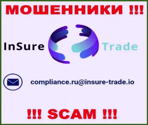 Контора Insure Trade не скрывает свой е-мейл и размещает его у себя на веб-портале