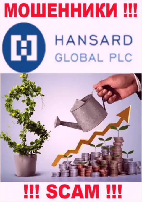 Hansard Com говорят своим доверчивым клиентам, что трудятся в области Investing