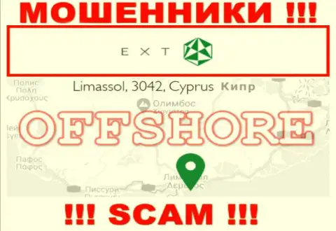 Оффшорные интернет-мошенники Эксанте скрываются вот тут - Cyprus