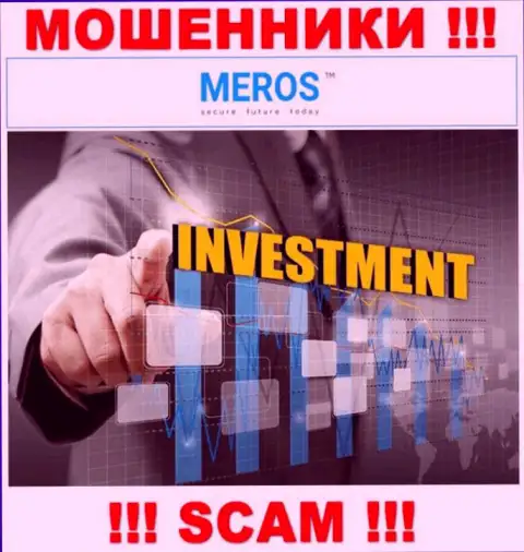 Meros TM жульничают, предоставляя неправомерные услуги в сфере Инвестиции