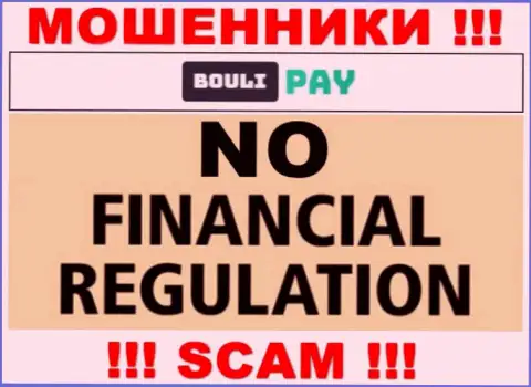 Bouli Pay - это явные мошенники, промышляют без лицензии и без регулятора