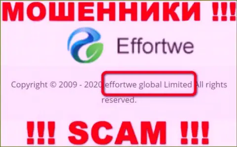 На сайте Effortwe365 говорится, что Effortwe Global Limited - их юр. лицо, но это не обозначает, что они добросовестные