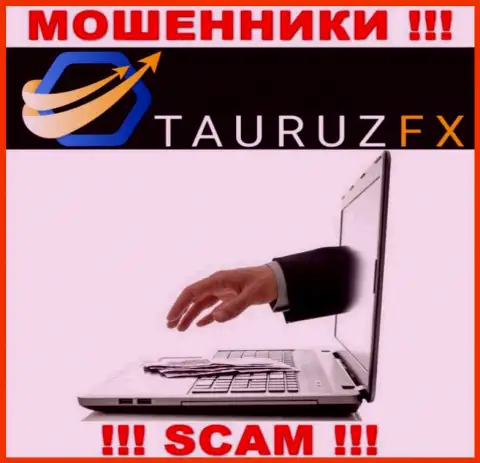 Невозможно получить денежные вложения из TauruzFX Com, посему ни гроша дополнительно вводить не надо