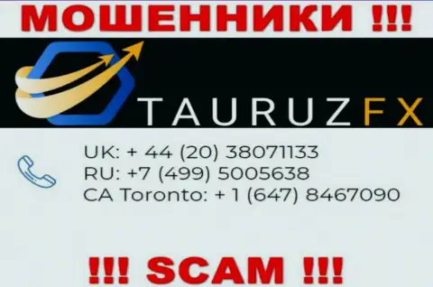Не поднимайте трубку, когда звонят незнакомые, это могут быть internet-мошенники из TauruzFX