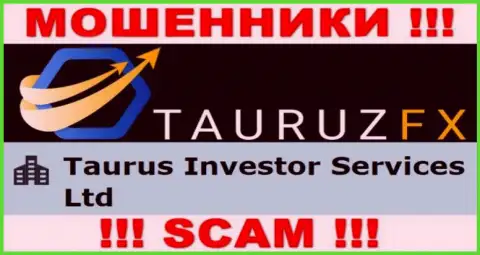 Сведения про юр лицо internet-мошенников ТаурузФХ Ком - Taurus Investor Services Ltd, не сохранит Вас от их грязных рук