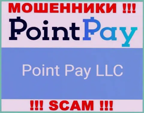 Юр лицо интернет кидал PointPay - это Point Pay LLC, данные с сайта разводил