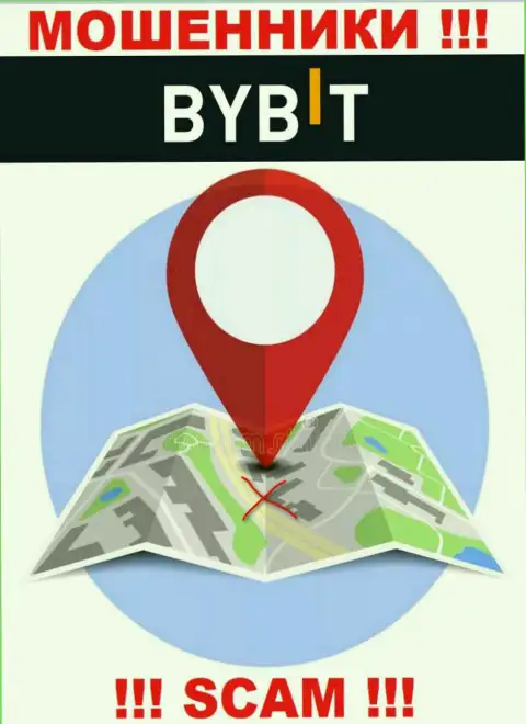 БайБит Ком не показали свое местонахождение, на их web-портале нет информации об адресе регистрации