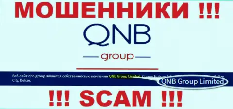 КьюНБ Групп Лтд - это организация, которая владеет кидалами QNB Group