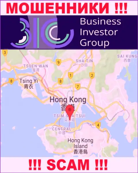 Оффшорное расположение БизнесИнвестор Групп - на территории Гонконг