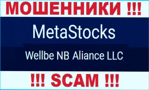 Юр. лицо internet-мошенников МетаСтокс - это Wellbe NB Aliance LLC