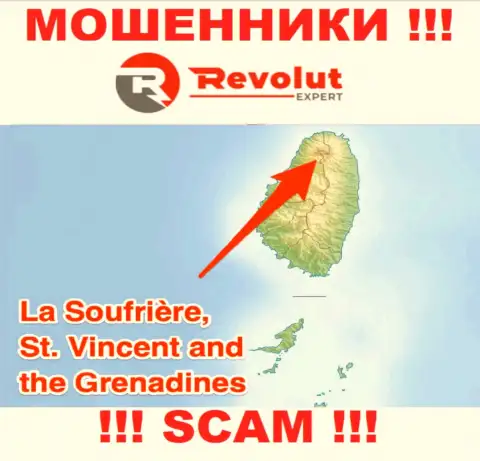 Контора Revolut Expert - это мошенники, базируются на территории St. Vincent and the Grenadines, а это оффшорная зона