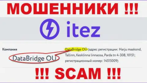 DataBridge OÜ - это владельцы организации Itez