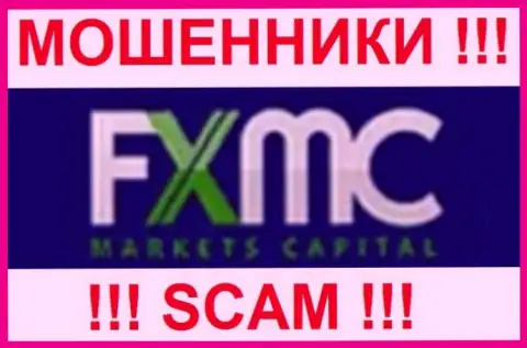 Лого ФОРЕКС брокерской компании Fxmarketscapital Com