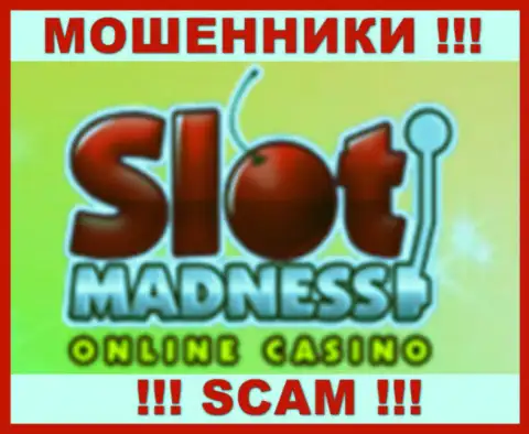 Slot Madness это МОШЕННИК !!! SCAM !